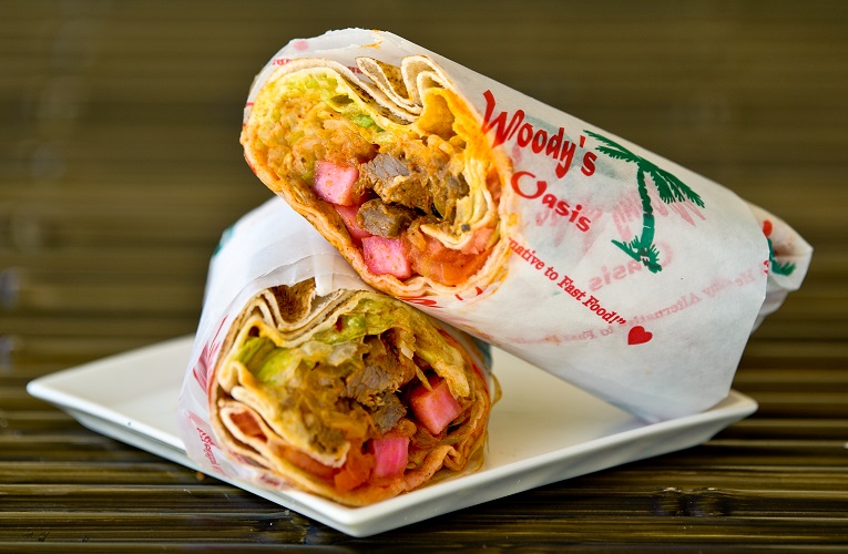Beef Kabob Sandwich - Woody's Oasis Restaurant - East Lansing