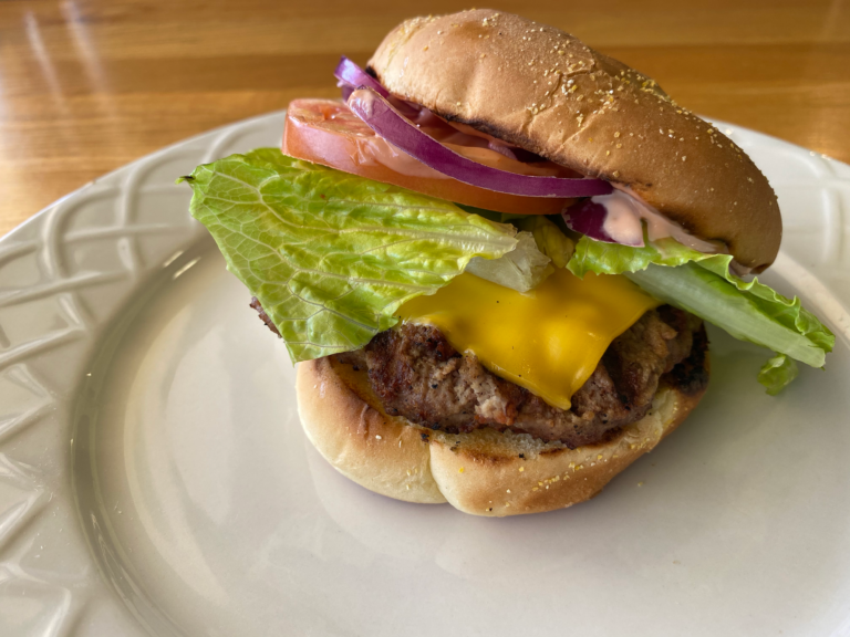 Olive Burger w/ Cheese Woody's Oasis Restaurant East Lansing